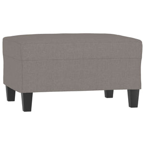 Poggiapiedi Tortora 70x55x41 cm in Tessuto