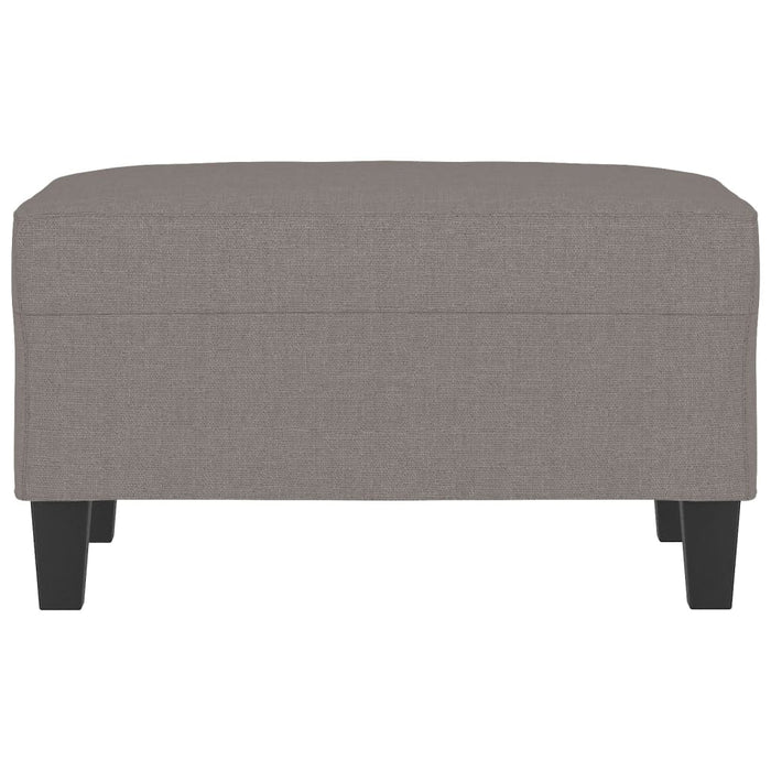 Poggiapiedi Tortora 70x55x41 cm in Tessuto 349354