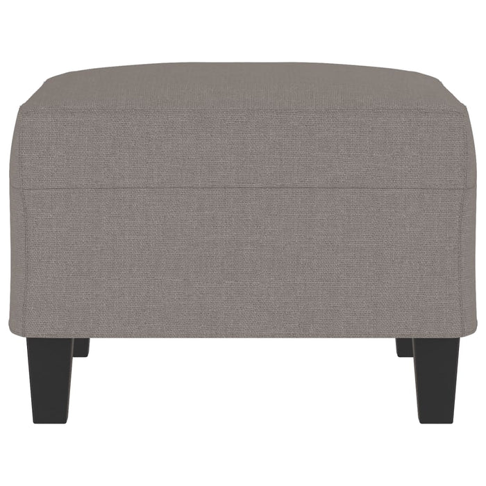 Poggiapiedi Tortora 70x55x41 cm in Tessuto 349354