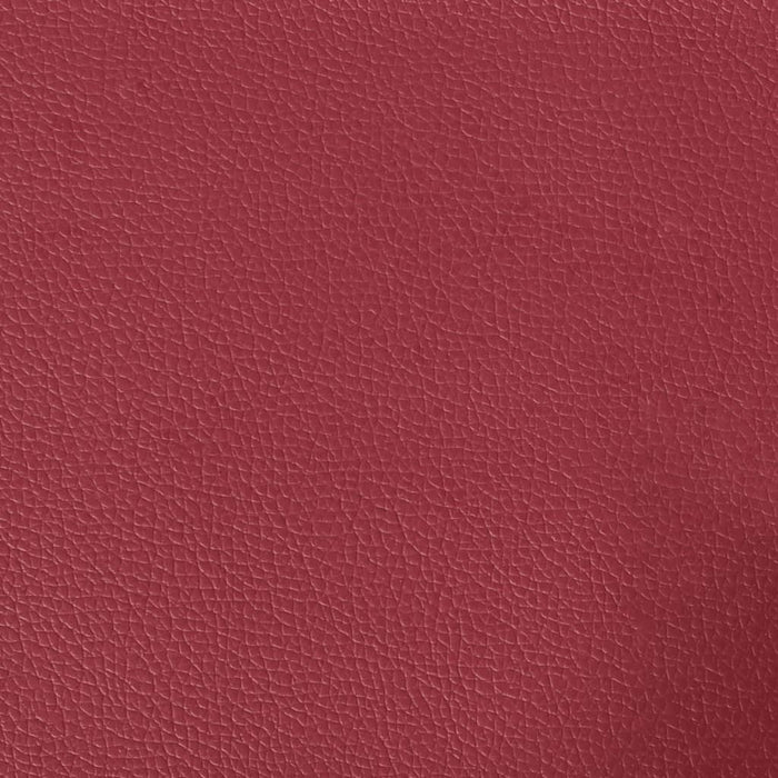 Poggiapiedi Rosso Vino 70x55x41 cm in Similpelle 349359