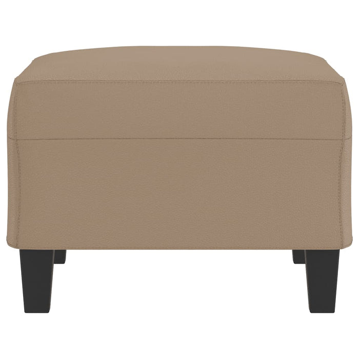 Poggiapiedi Cappuccino 70x55x41 cm in Similpelle 349360