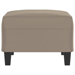 Poggiapiedi Tortora 70x55x41 cm in Tessuto Microfibra 349361