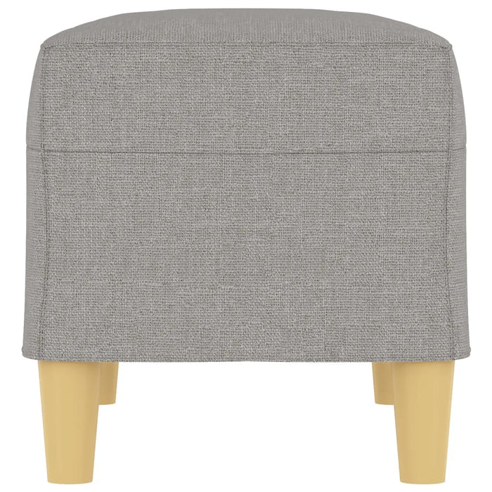 Panca Grigio chiaro 70x35x41 cm in Tessuto 349367