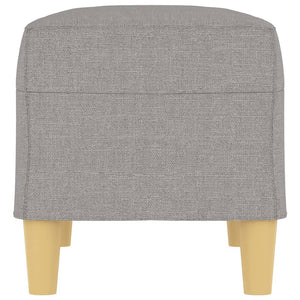 Panca panca 70 x 35 x 41 cm tessuto grigio chiaro 02_0010585