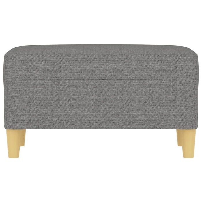 Panca Grigio Scuro 70x35x41 cm in Tessuto cod mxl 68842