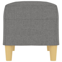 Panca Grigio Scuro 70x35x41 cm in Tessuto 349368