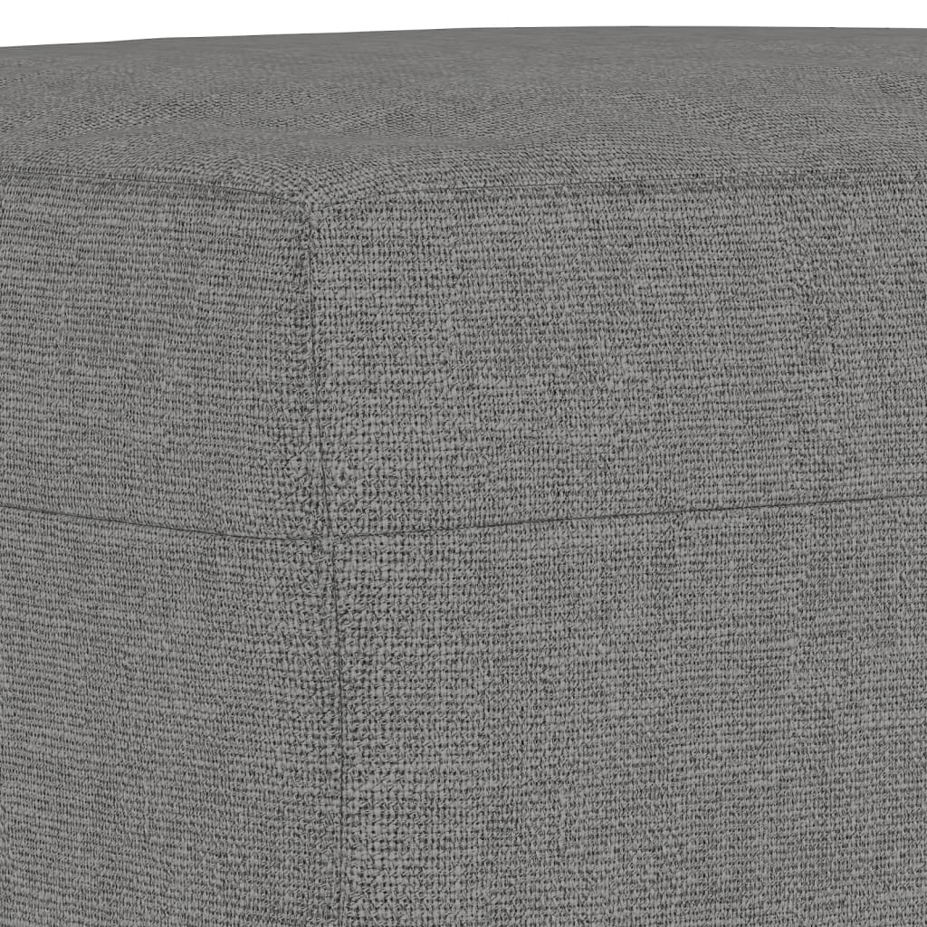 Panca Grigio Scuro 70x35x41 cm in Tessuto cod mxl 68842