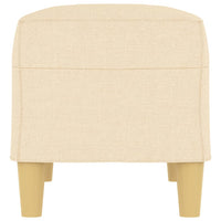 Panca crema 70x35x41 cm in Tessuto 349369