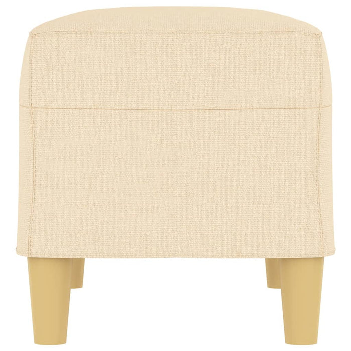 Panca crema 70x35x41 cm in Tessuto 349369
