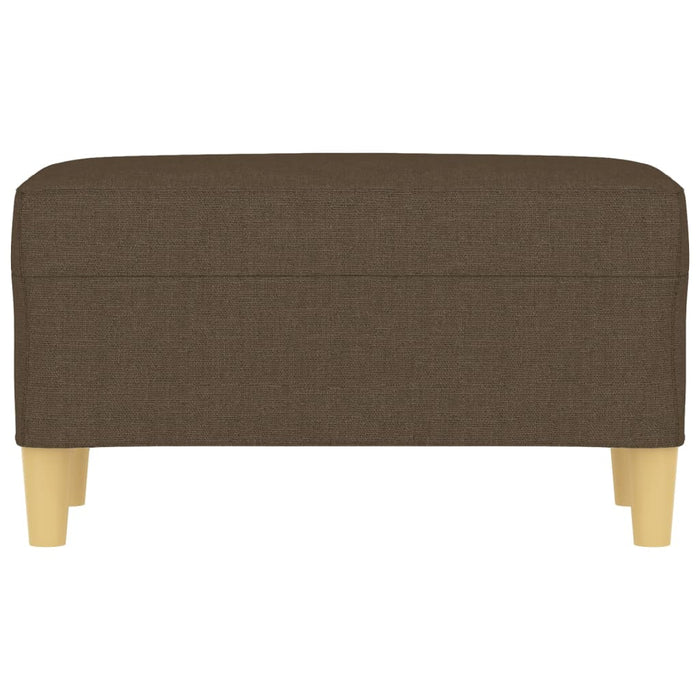 Panca Marrone 70x35x41 cm in Tessuto 349370