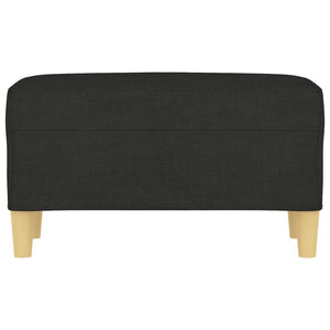 Panca Nero 70x35x41 cm in Tessuto cod mxl 68848