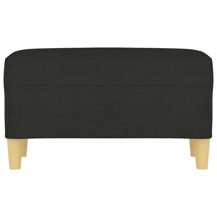 Panca Nero 70x35x41 cm in Tessuto cod mxl 68848