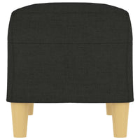 Panca Nero 70x35x41 cm in Tessuto 349371