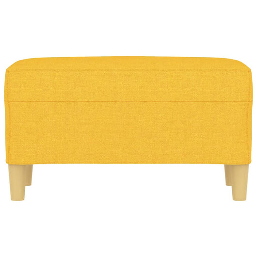 Panca panca 70 x 35 x 41 cm tessuto giallo chiaro 02_0010453