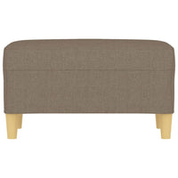 Panca tortora 70x35x41 cm in Tessuto 349374