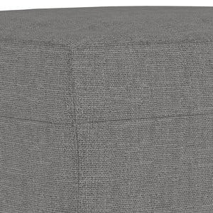 Panca panca 100 x 35 x 41 cm tessuto grigio scuro 02_0010522