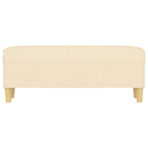 Panca Crema 100x35x41 cm in Tessuto 349377
