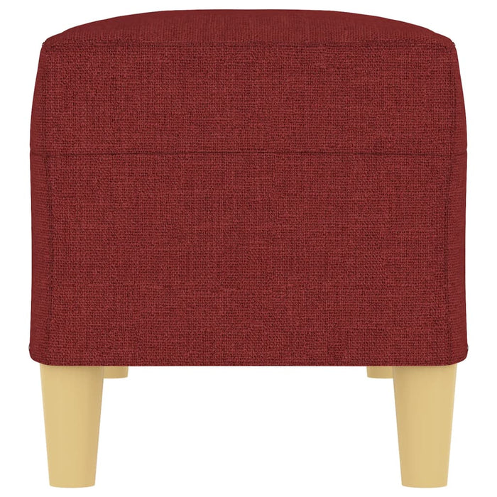 Panca Rosso Vino 100x35x41 cm in Tessuto cod mxl 69629