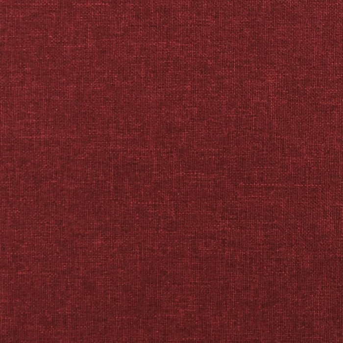 Panca Rosso Vino 100x35x41 cm in Tessuto 349381