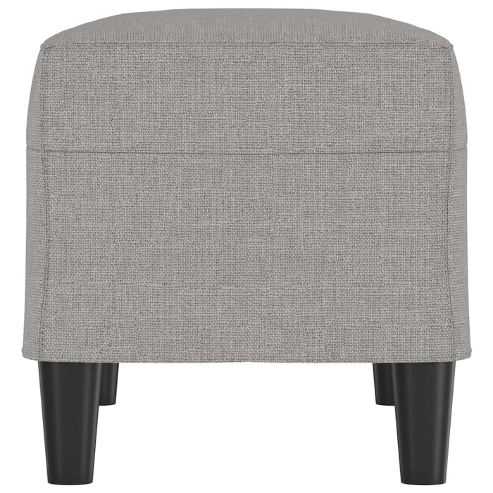 Panca Grigio chiaro 70x35x41 cm in Tessuto 349383