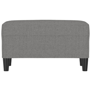 Panca Grigio Scuro 70x35x41 cm in Tessuto 349384