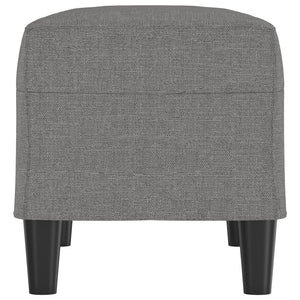 Panca Grigio Scuro 70x35x41 cm in Tessuto