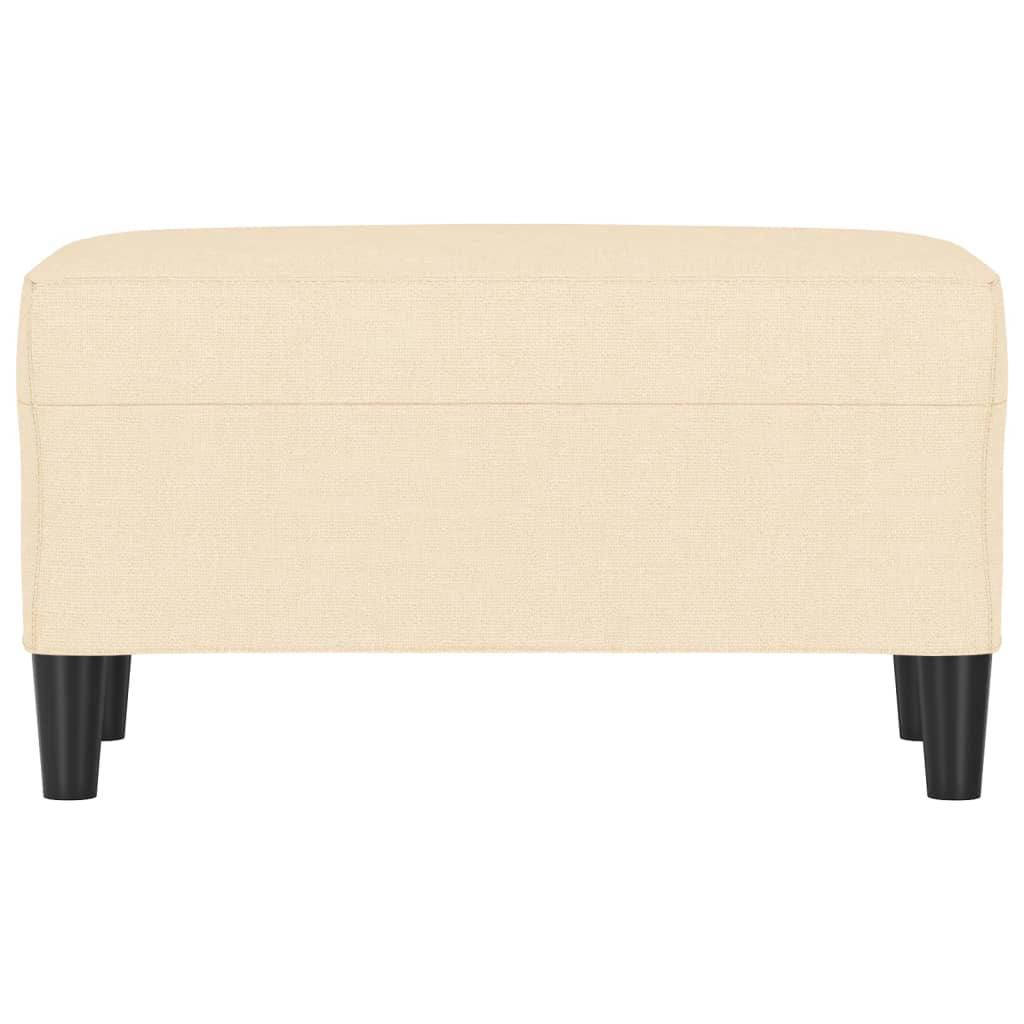 Panca crema 70x35x41 cm in Tessuto 349385