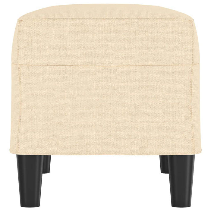 Panca crema 70x35x41 cm in Tessuto 349385