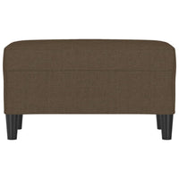 Panca Marrone 70x35x41 cm in Tessuto 349386