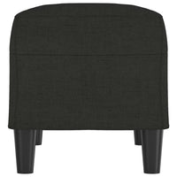 Panca Nero 70x35x41 cm in Tessuto 349387