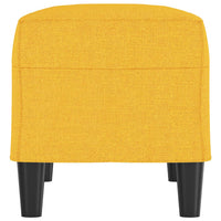 Panca Giallo Chiaro 70x35x41 cm in Tessuto 349388