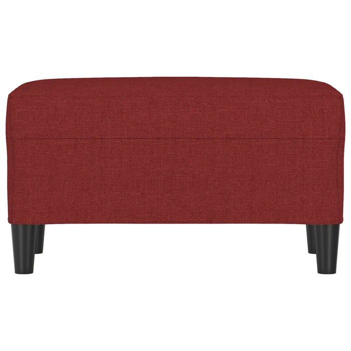 Panca Rosso Vino 70x35x41 cm in Tessuto 349389