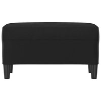 Panca Nera 70x35x41 cm in Similpelle cod mxl 77081