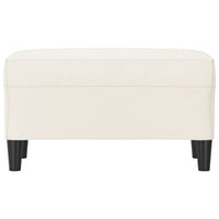 vidaXL Panca Crema 70x35x41 cm in Similpelle