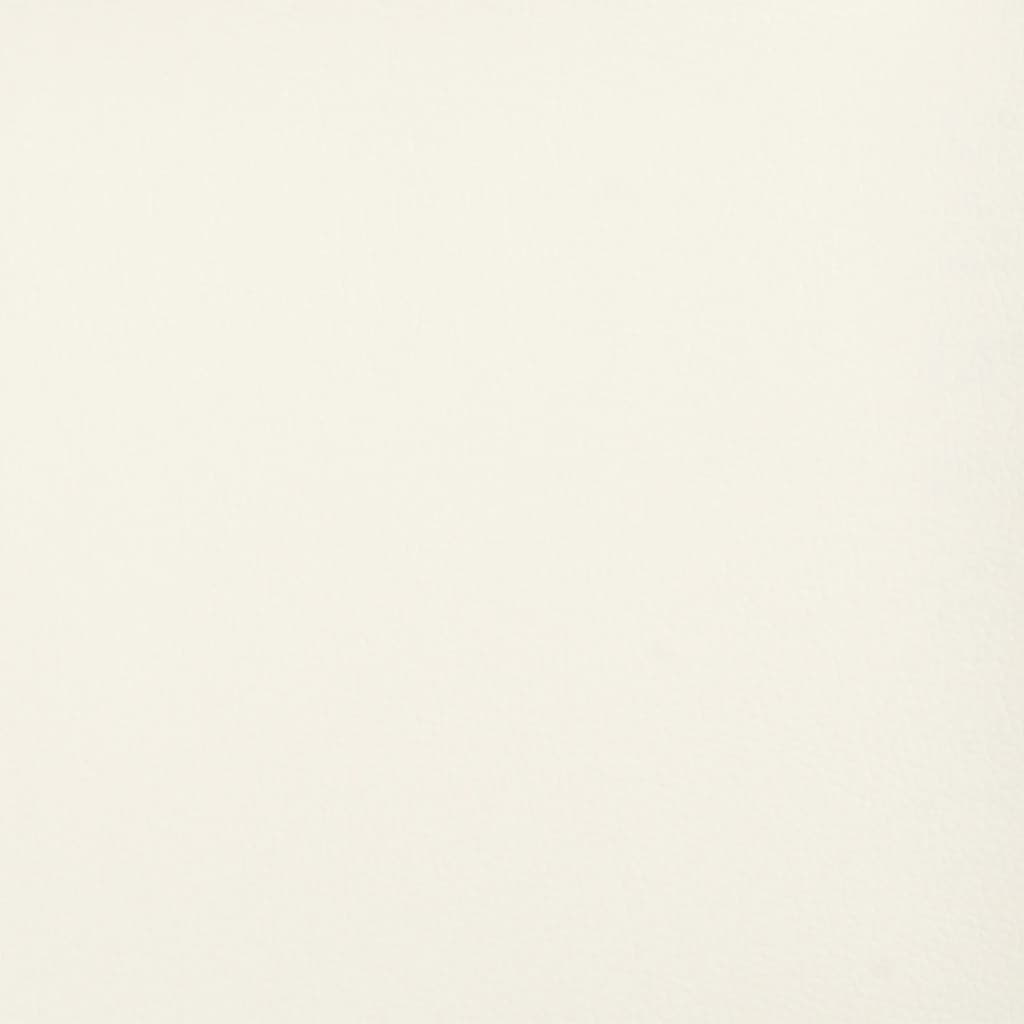 vidaXL Panca Crema 70x35x41 cm in Similpelle
