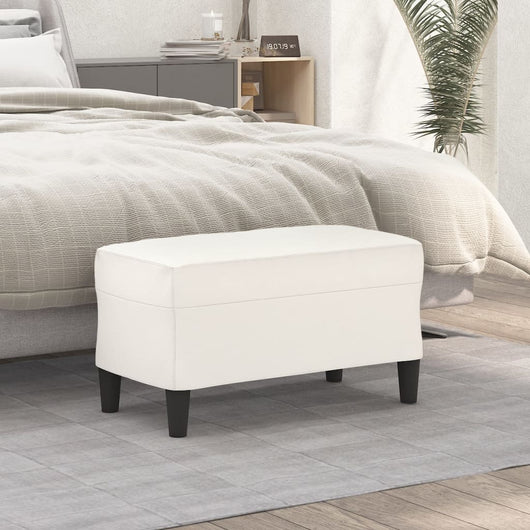 Panca Crema 70x35x41 cm in Similpelle 349392