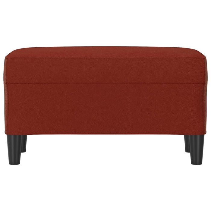 Panca Rosso Vino 70x35x41 cm in Similpelle cod mxl 60317