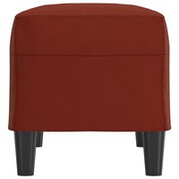 Panca Rosso Vino 70x35x41 cm in Similpelle cod mxl 60317