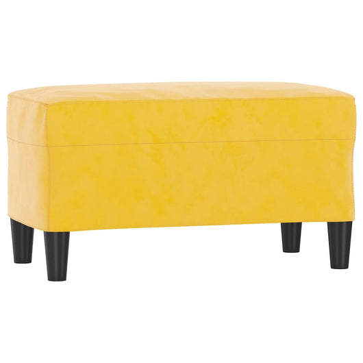Panca panca 70 x 35 x 41 cm velluto giallo 02_0010488