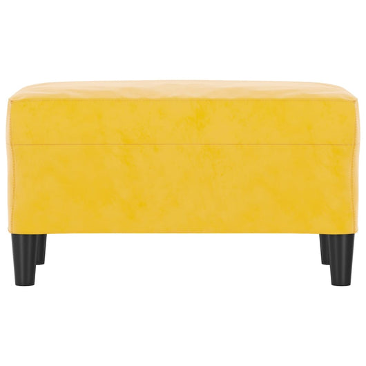 Panca panca 70 x 35 x 41 cm velluto giallo 02_0010488