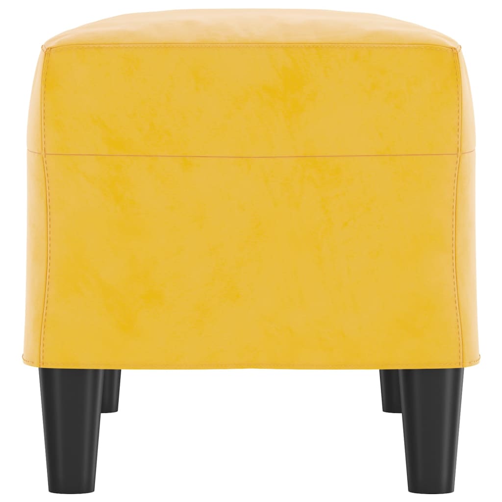 Panca panca 70 x 35 x 41 cm velluto giallo 02_0010488