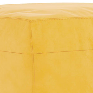 Panca Giallo 70x35x41 cm in Velluto 349403