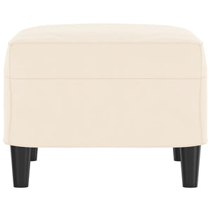 Panca crema 70x35x41 cm in Velluto cod mxl 62547