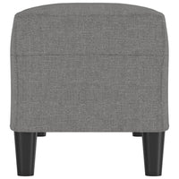 Panca Grigio Scuro 100x35x41 cm in Tessuto