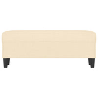 Panca Crema 100x35x41 cm in Tessuto 349409