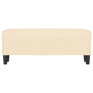 Panca Crema 100x35x41 cm in Tessuto 349409