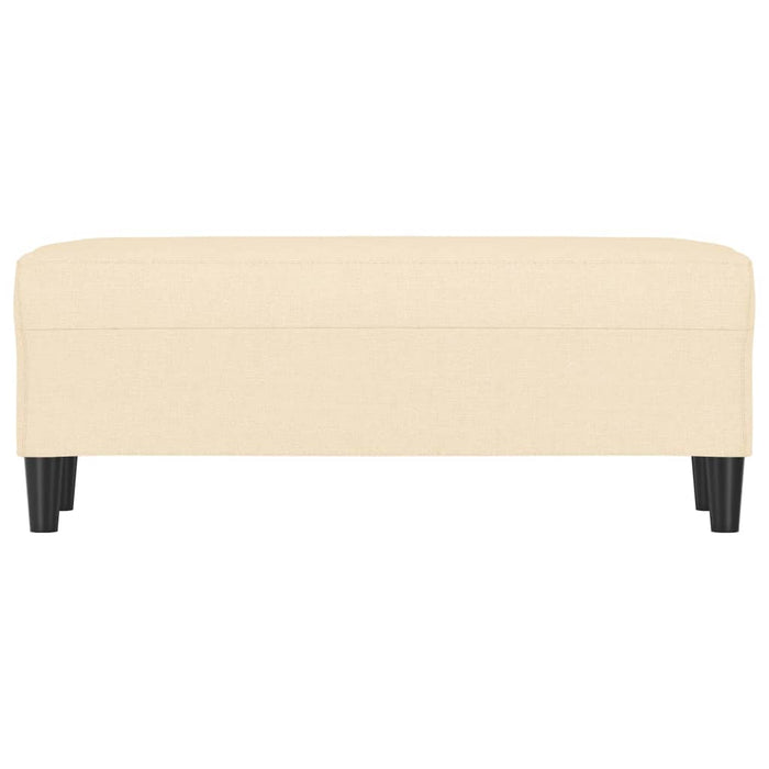 Panca Crema 100x35x41 cm in Tessuto 349409