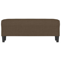 Panca Marrone 100x35x41 cm in Tessuto 349410