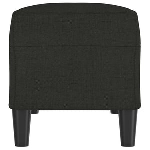 Panca Nera 100x35x41 cm in Tessuto 349411