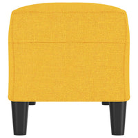 Panca Giallo Chiaro 100x35x41 cm in Tessuto 349412